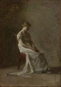 Thomas Eakins Retrospection oil